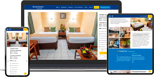 Hotel Best Western Las Mercedes website